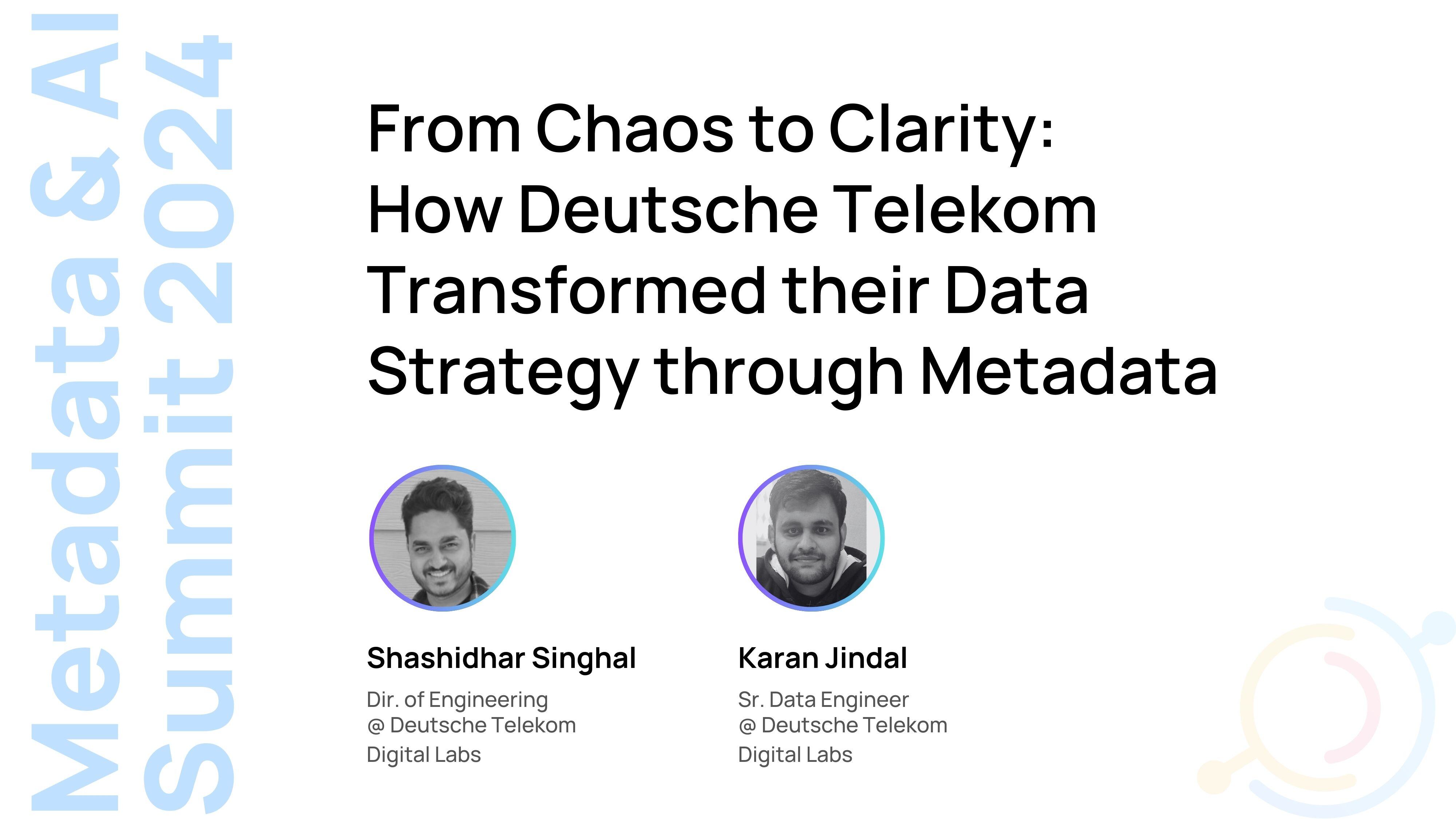 Webinar: Deutsche Telekom Digital Labs: From Chaos to Clarity
